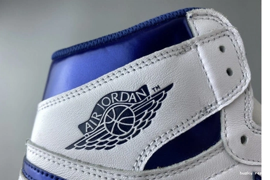 Cheap Husky Metallic 555088-106 AIR Jordan Retro 1 Navy (2016) 555088-106 1218